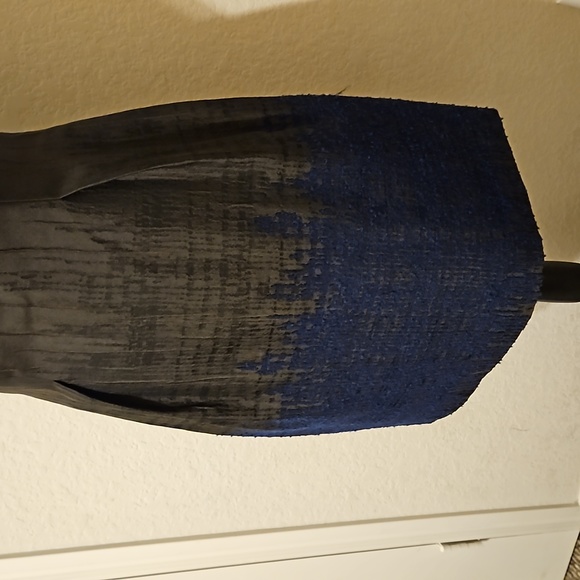 Elie Tahari Cocktail Dress Black & Royal Blue size 4 NWT - Picture 3 of 8